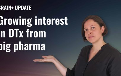 Growing interest in DTx from big pharma