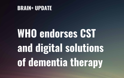 WHO points to CST to solve the dementia burden
