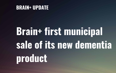 Brain+ first municipal sale of its new dementia product
