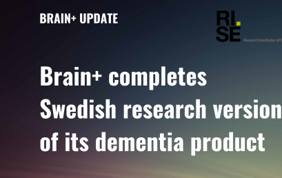 Brain+ completes Swedish research version of its dementia product